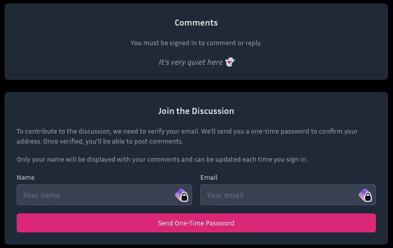 Blog Comment