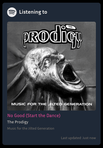 Spotify Widget